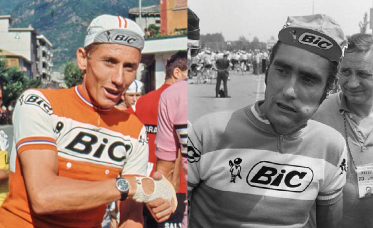Retour sur le maillot BIC Ocaña et Anquetil  : l’icône orange des années 1970
